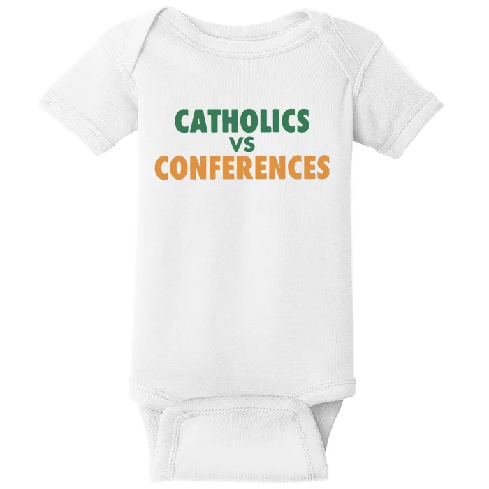 Catholics Vs Conference Baby Bodysuit