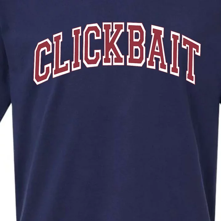 Clickbait Viral Sueded Cloud Jersey T-Shirt