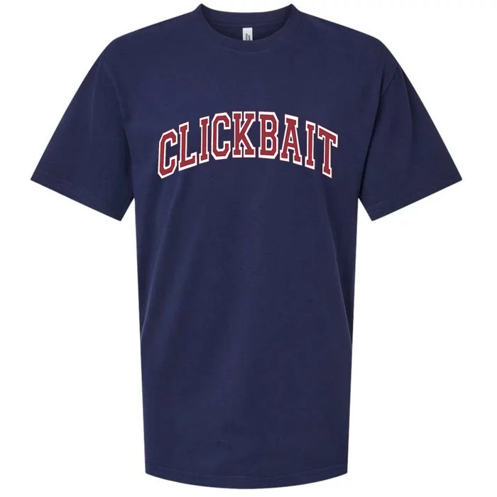 Clickbait Viral Sueded Cloud Jersey T-Shirt