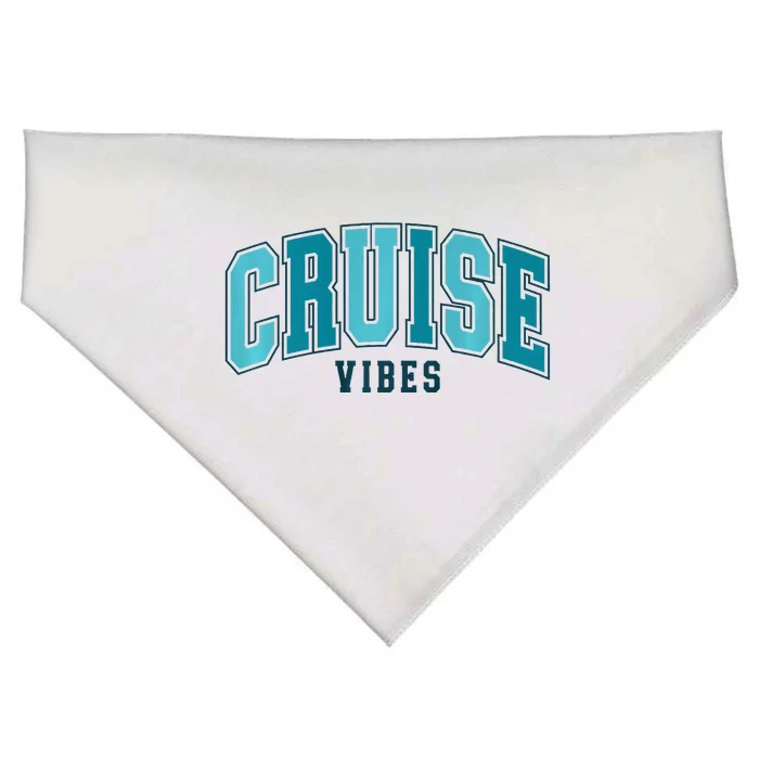 Cruise Vibes USA-Made Doggie Bandana