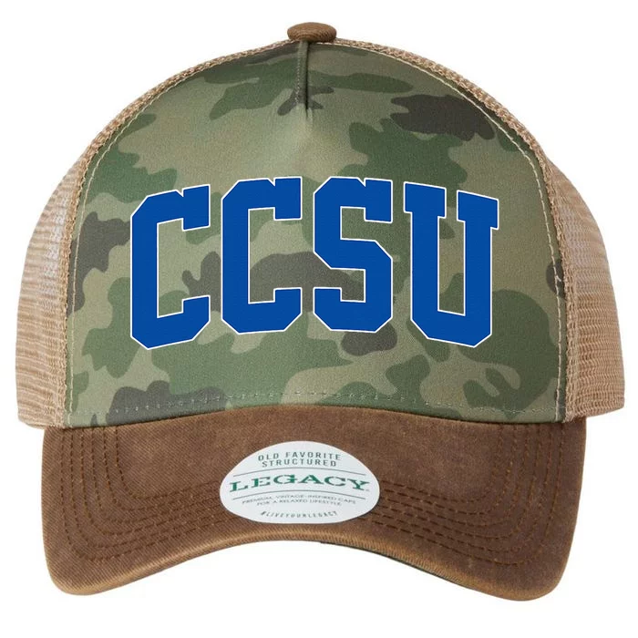 Ccsu Vintage College Arch Retro Legacy Tie Dye Trucker Hat