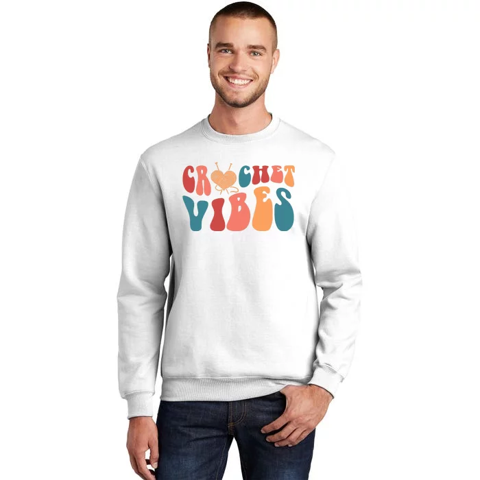 Crochet Vibes Crochet Lover Sweatshirt