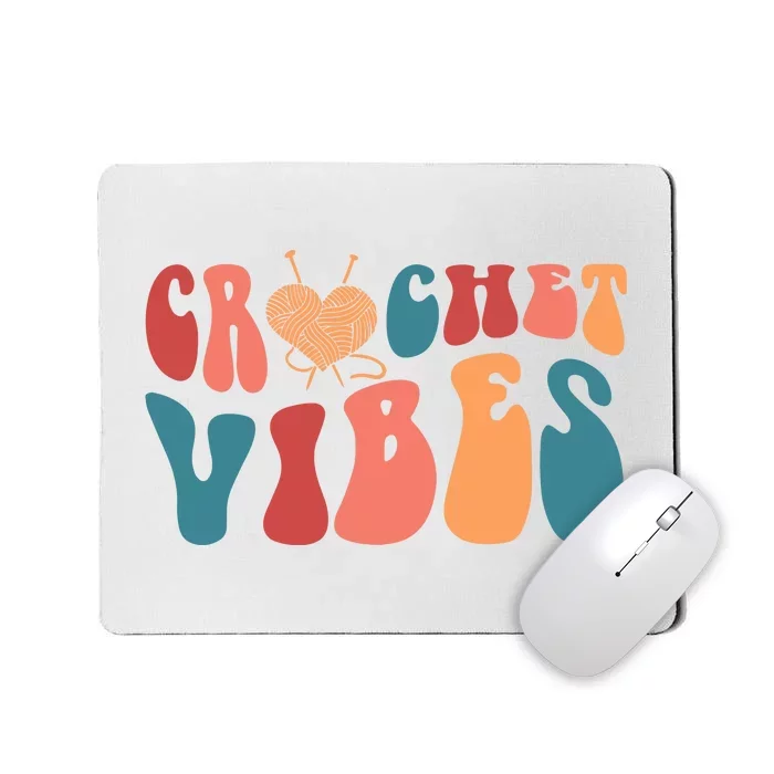 Crochet Vibes Crochet Lover Mousepad