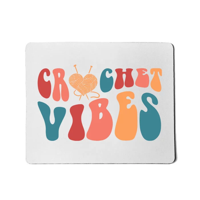 Crochet Vibes Crochet Lover Mousepad