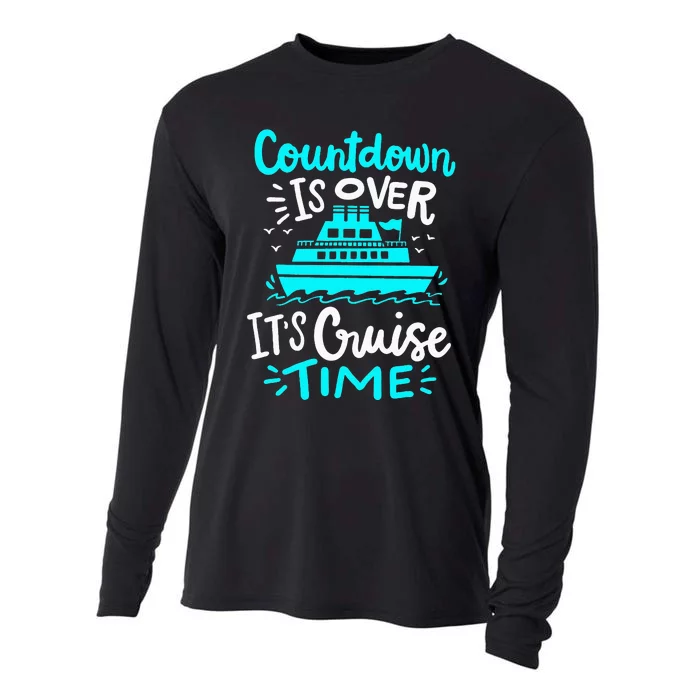 Cruise Vacation Cooling Performance Long Sleeve Crew