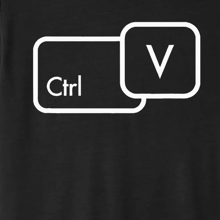 Ctrl V Copy Paste Family Matching ChromaSoft Performance T-Shirt