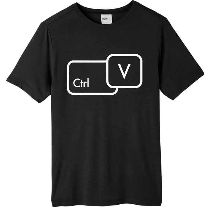 Ctrl V Copy Paste Family Matching ChromaSoft Performance T-Shirt