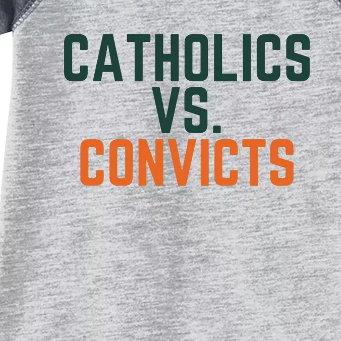 Catholics Vs Convicts Infant Baby Jersey Bodysuit