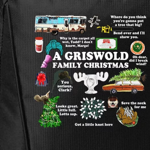 Christmas Vacation Collage Premium Scoop Christmas Family Christmas Classic City Backpack