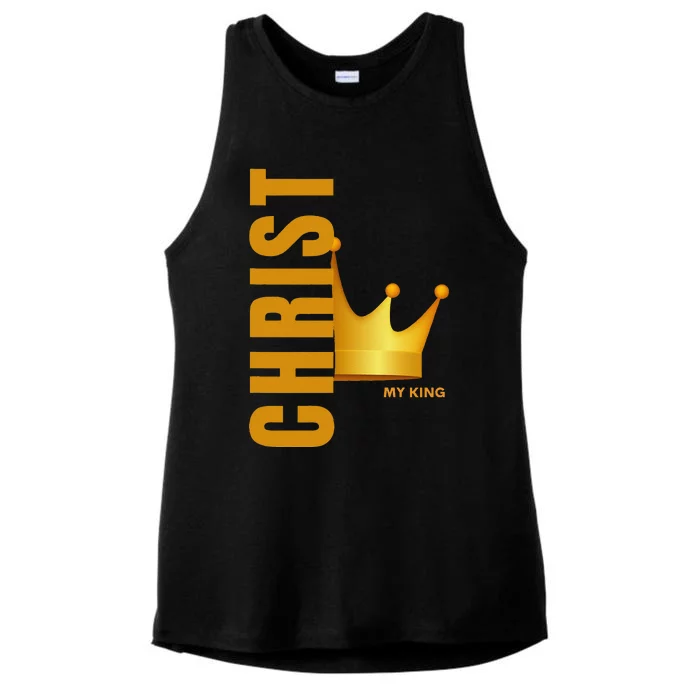 Christian Vibe Ladies Tri-Blend Wicking Tank