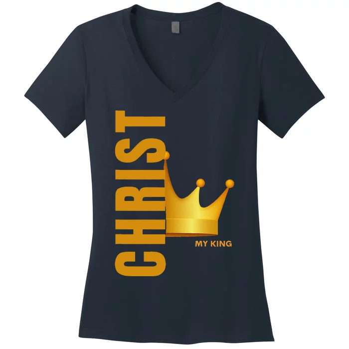 Christian Vibe Women's V-Neck T-Shirt