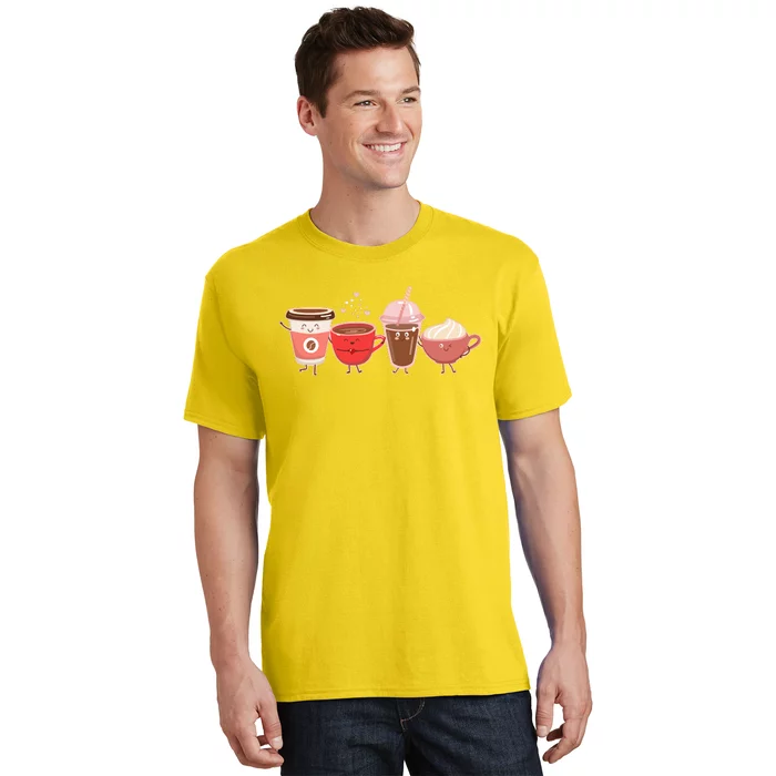 Cute Valentine Day Coffee Lover T-Shirt