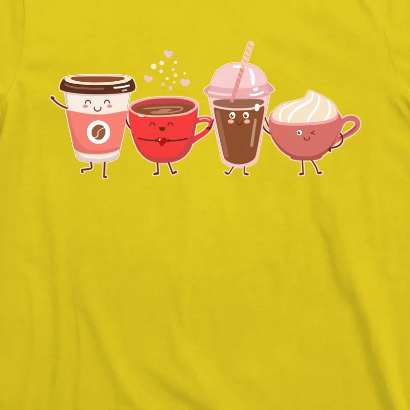 Cute Valentine Day Coffee Lover T-Shirt