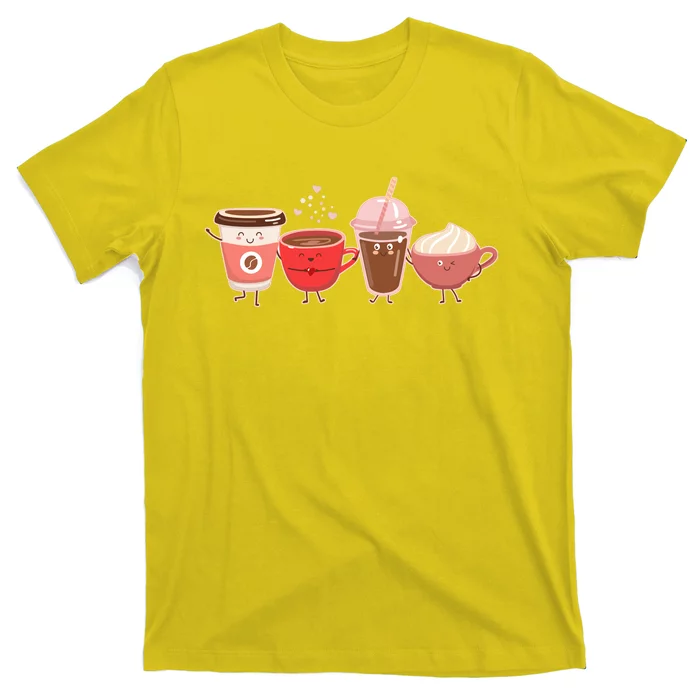 Cute Valentine Day Coffee Lover T-Shirt