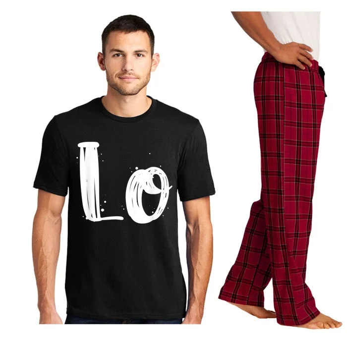 Cute Valentines Day Matching Couple Outfit Love Part Pajama Set