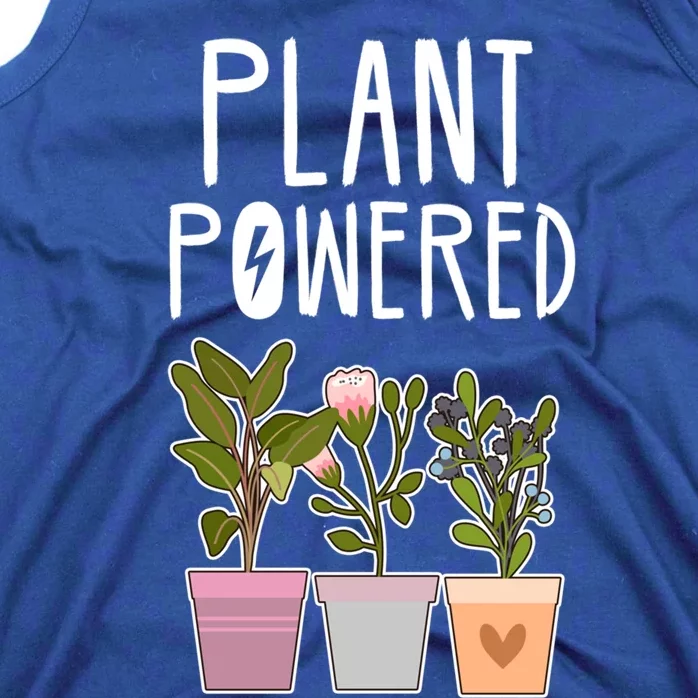 Cute Vegan Diet Plant Powered Gift Veggies Vegetarian Fuel Gift Tank Top