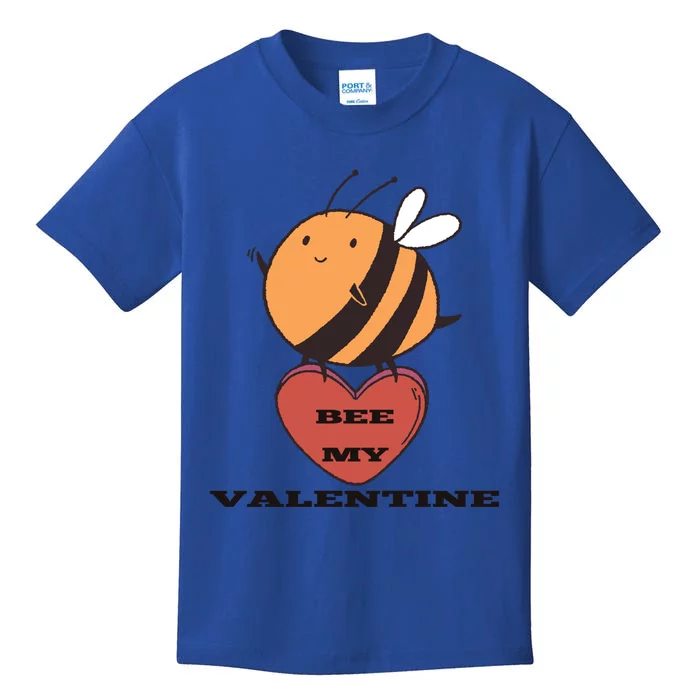 Cute Valentine's Day Bee Bee My Lovers Designed Cute Gift Kids T-Shirt