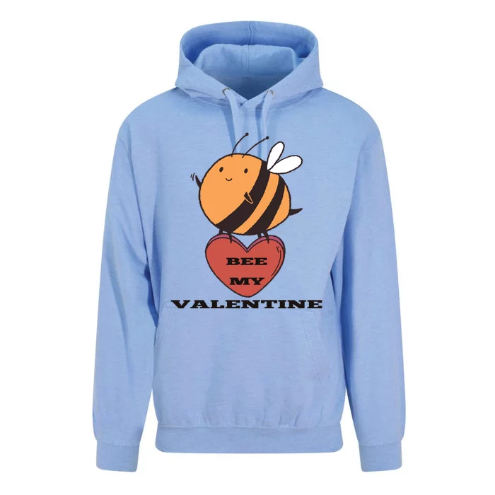 Cute Valentine's Day Bee Bee My Lovers Designed Cute Gift Unisex Surf Hoodie