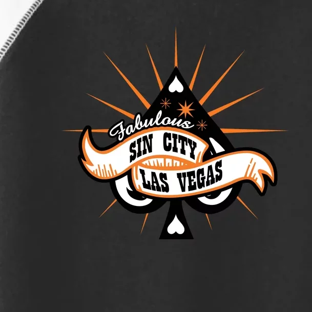 Cool Vector Design Las Vegas Sin City Toddler Fine Jersey T-Shirt