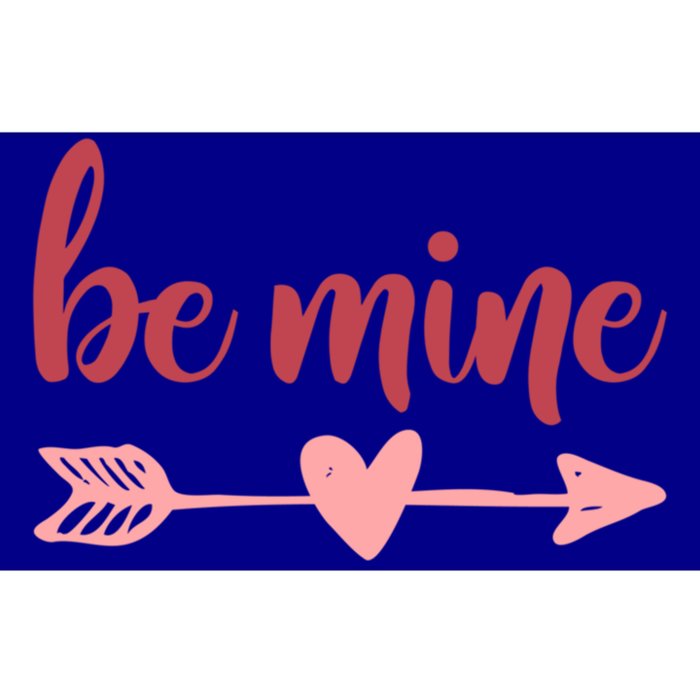 Cute Valentine's Day Be Mine Saying Heart Arrow Love Quote Gift Bumper Sticker