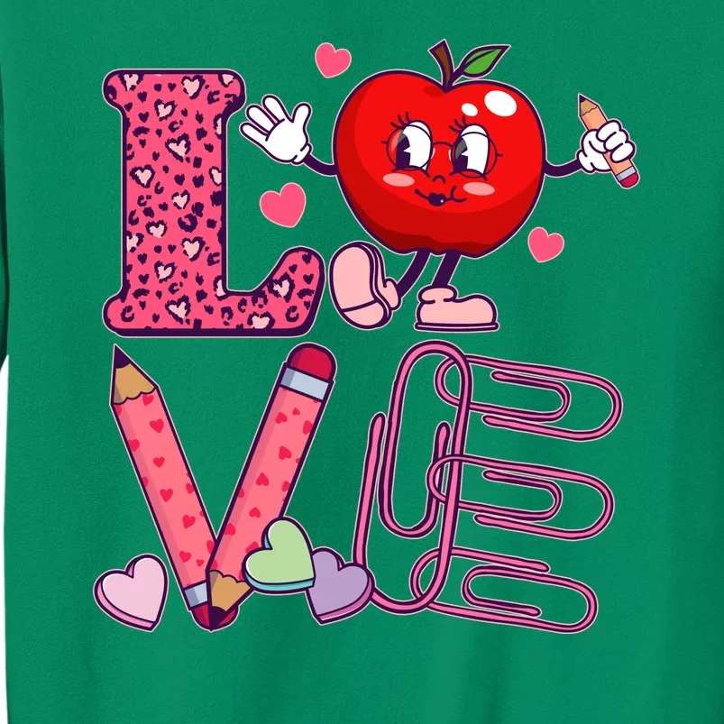 Cute Valentines Day Teacher Love Sweatshirt