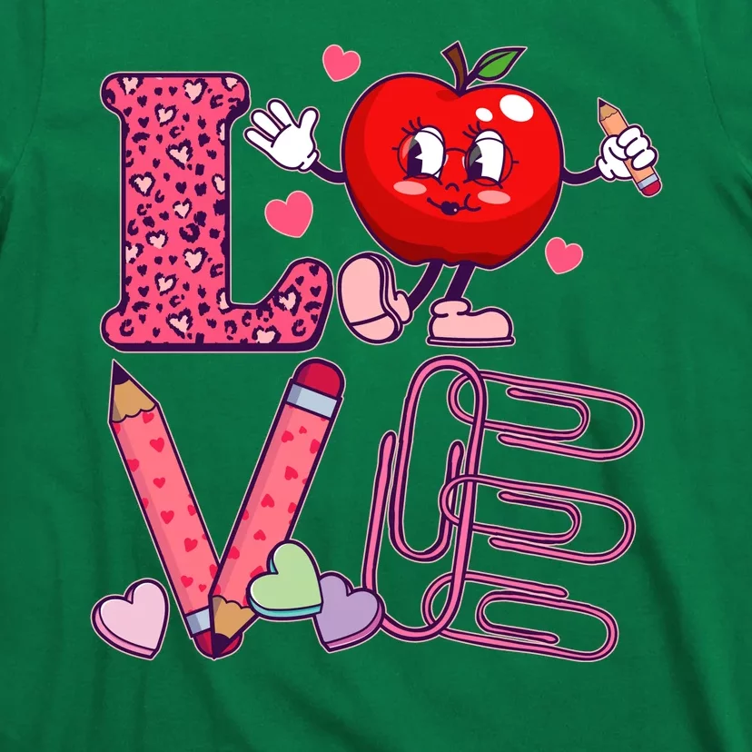 Cute Valentines Day Teacher Love T-Shirt