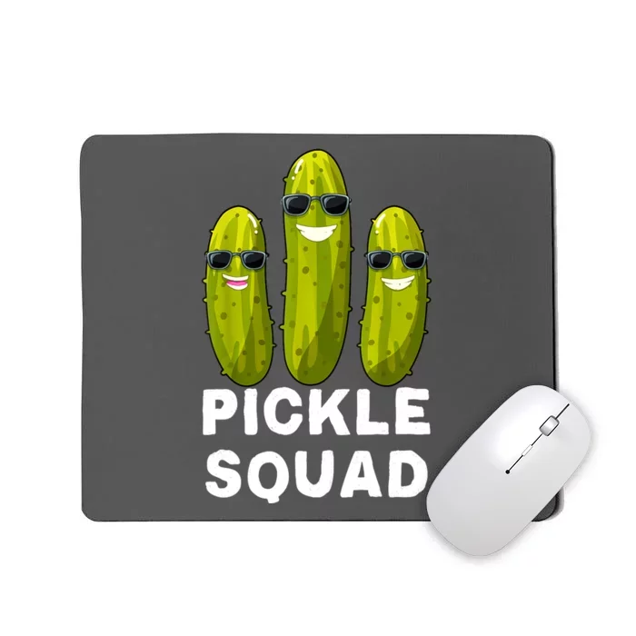 Cute Vegan Dill Pickle Costume Adult Pickle Squad Gift Mousepad