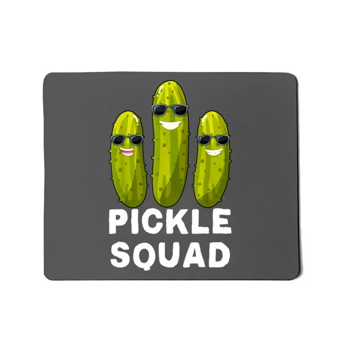 Cute Vegan Dill Pickle Costume Adult Pickle Squad Gift Mousepad