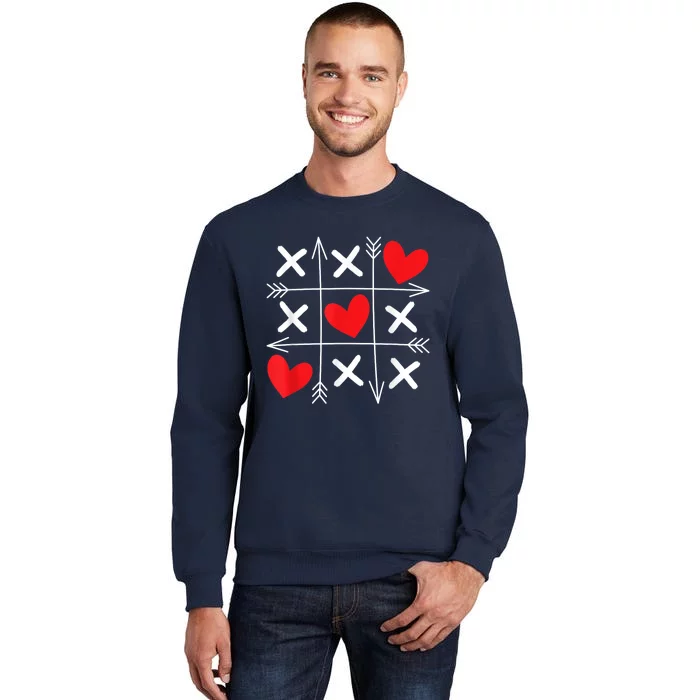 Cute Valentines Day Heart Tall Sweatshirt