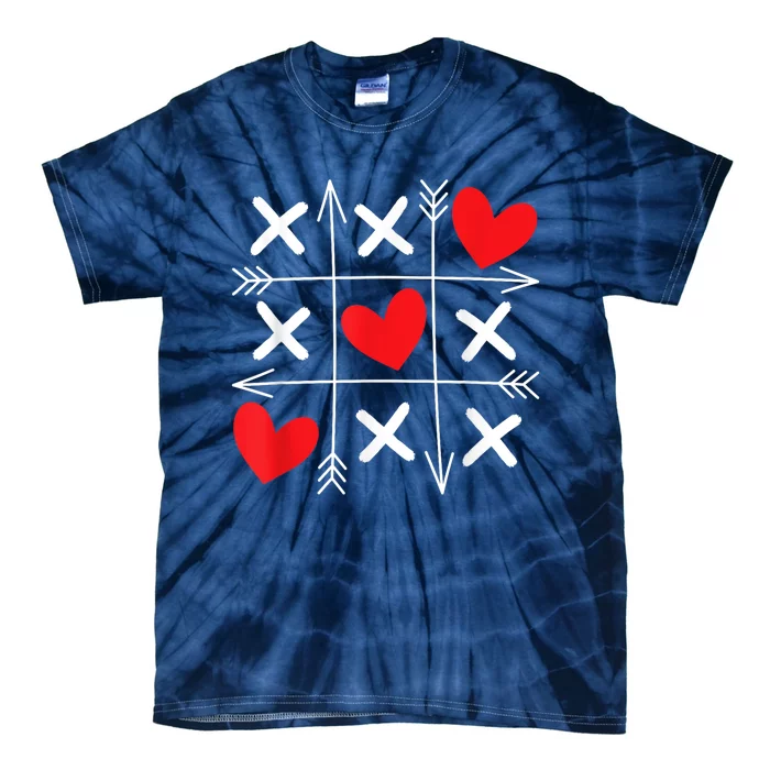 Cute Valentines Day Heart Tie-Dye T-Shirt