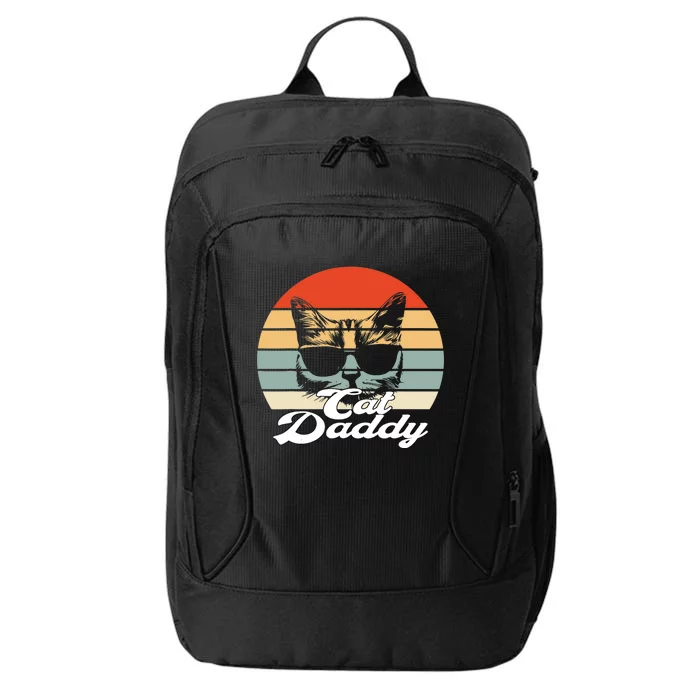 Cat Vintage Daddy Retro City Backpack