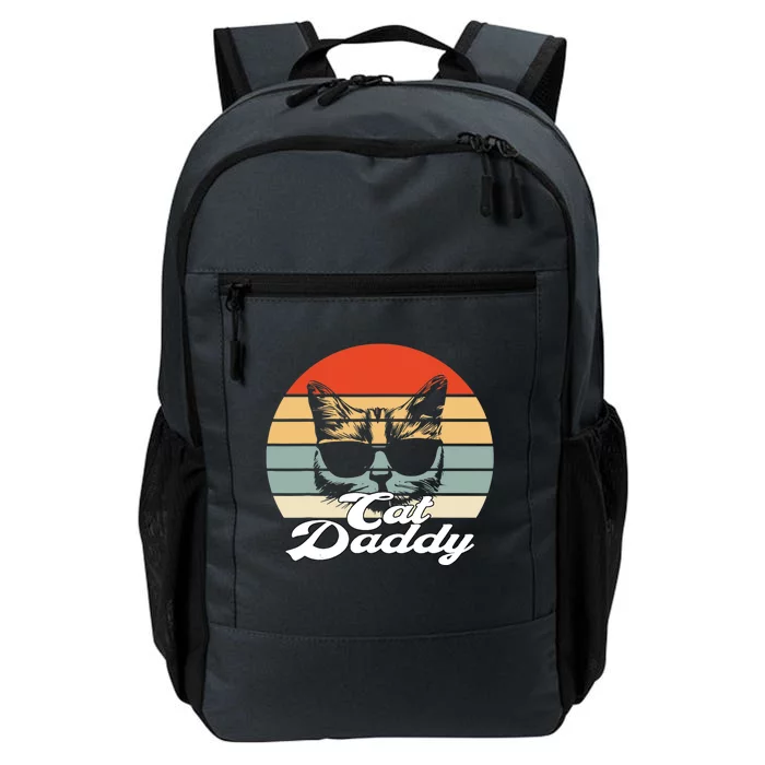 Cat Vintage Daddy Retro Daily Commute Backpack