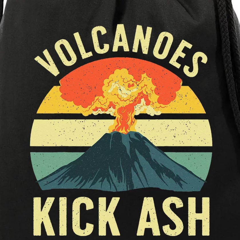 Cool Volcano For Volcanic Ash Volcano Lover Drawstring Bag