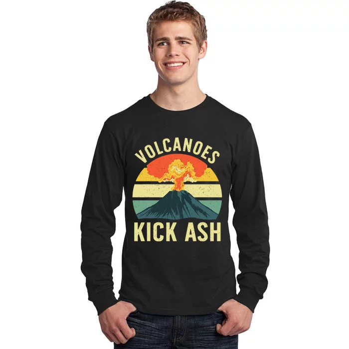 Cool Volcano For Volcanic Ash Volcano Lover Tall Long Sleeve T-Shirt