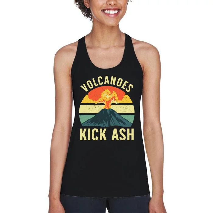 Cool Volcano For Volcanic Ash Volcano Lover Women's Racerback Tank