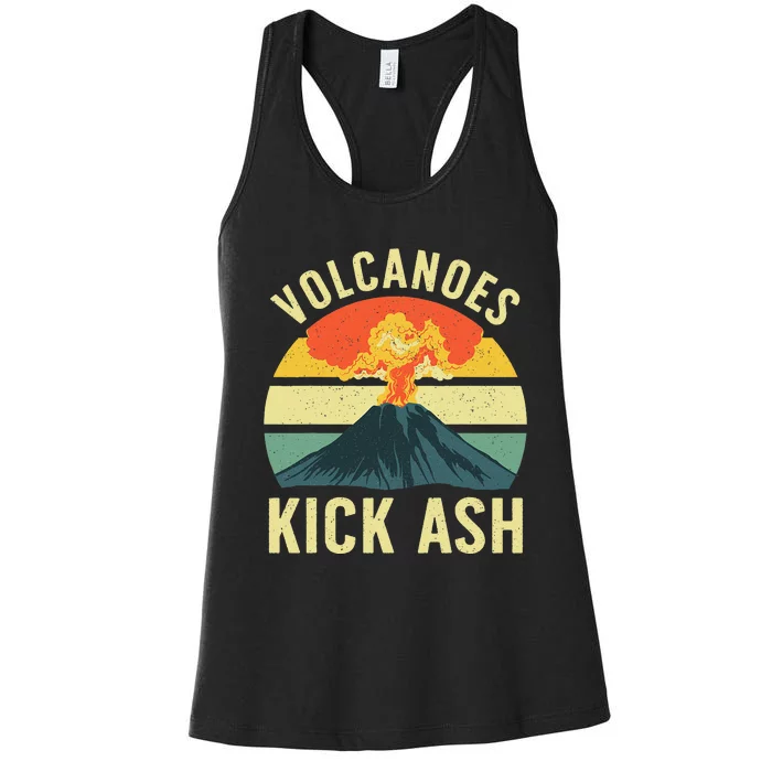 Cool Volcano For Volcanic Ash Volcano Lover Women's Racerback Tank