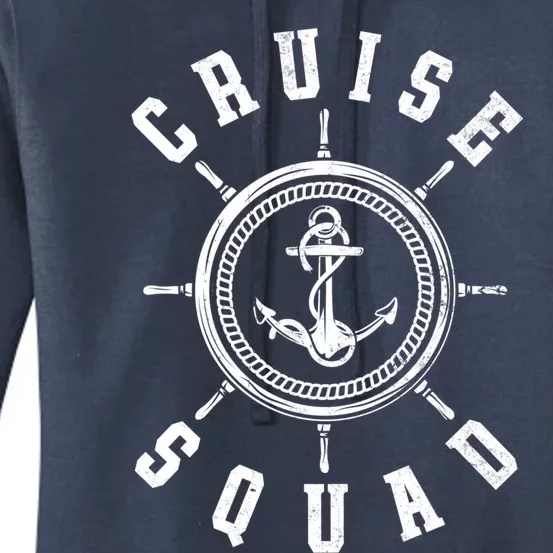 Cruising Vacation Family Trip Cruise Ship Cruise Squad Cool Gift Women's Pullover Hoodie