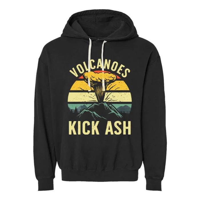 Cool Volcano For Men Women Kids Volcanic Ash Volcano Lover Garment-Dyed Fleece Hoodie