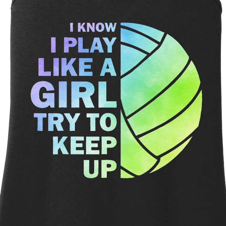 Cool Volleyball For Women Volleyball Team Sports Ladies Essential Tank