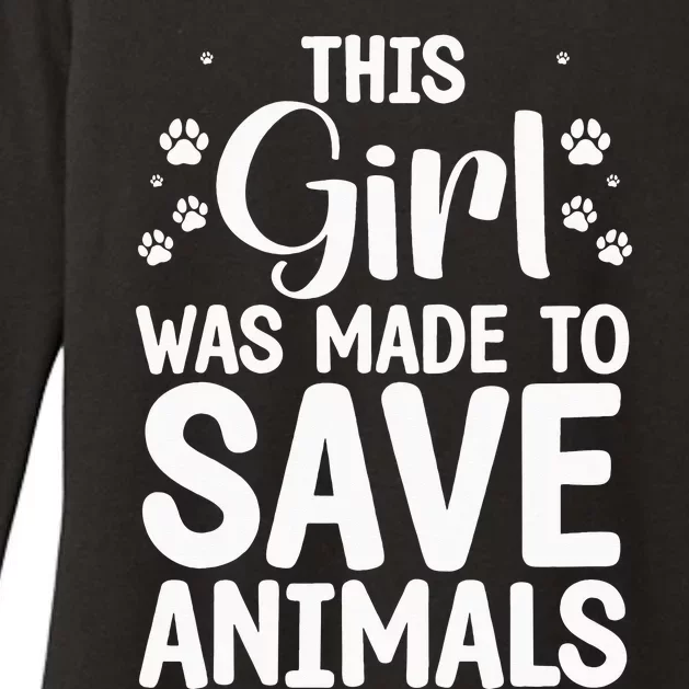 Cool Veterinarian For Save Animals Vet Tech Womens CVC Long Sleeve Shirt