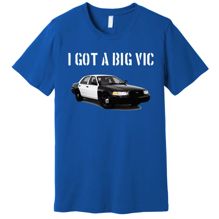 Crown Vic Funny P71 Punny Car Enthusiast Premium T-Shirt