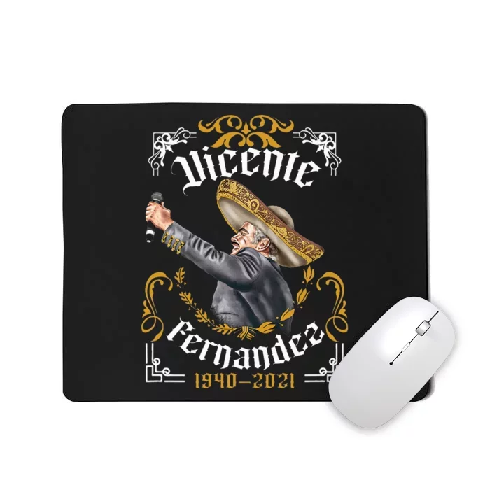 Chente Vicente Fernandez Pero Sigo Siendo El Rey Mexico Mousepad