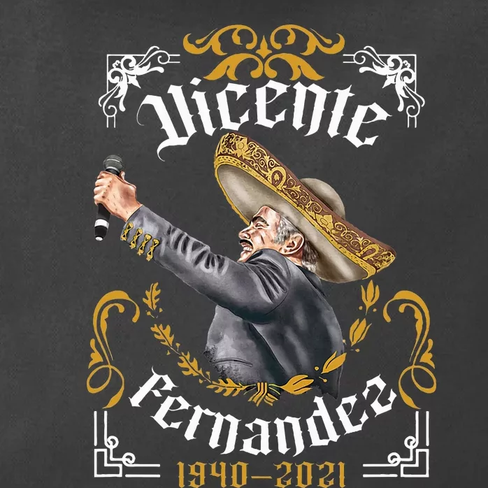 Chente Vicente Fernandez Pero Sigo Siendo El Rey Mexico Zip Tote Bag