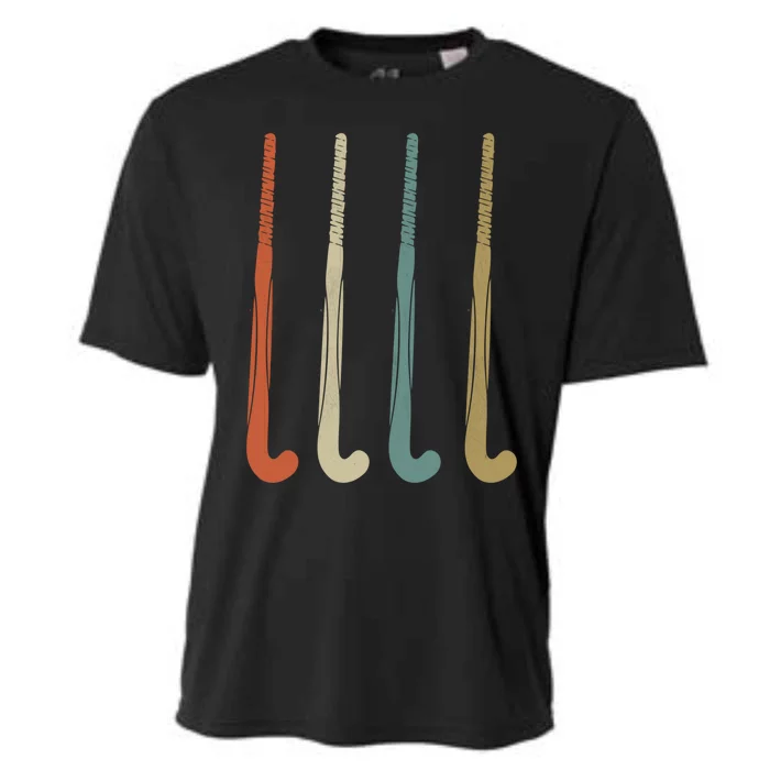 Cool Vintage Field Hockey Sticks Cool Gift Cooling Performance Crew T-Shirt