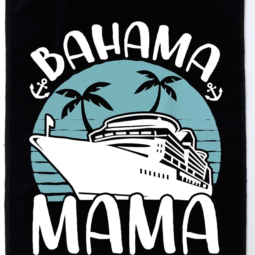 Cruising Vacation Family Trip Bahama Mama Platinum Collection Golf Towel