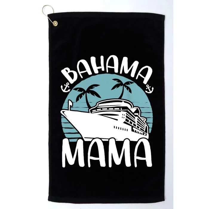 Cruising Vacation Family Trip Bahama Mama Platinum Collection Golf Towel