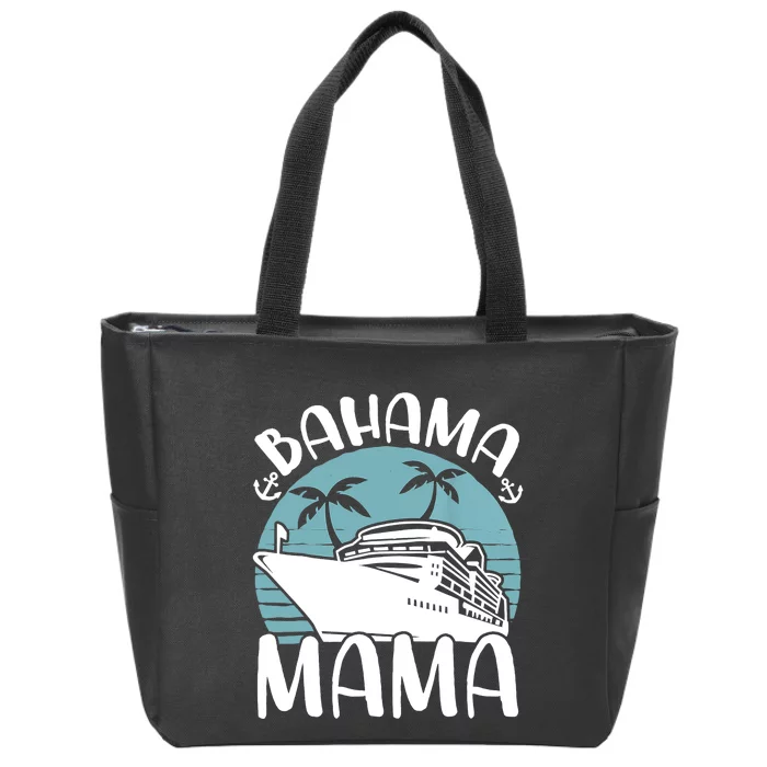 Cruising Vacation Family Trip Bahama Mama Zip Tote Bag