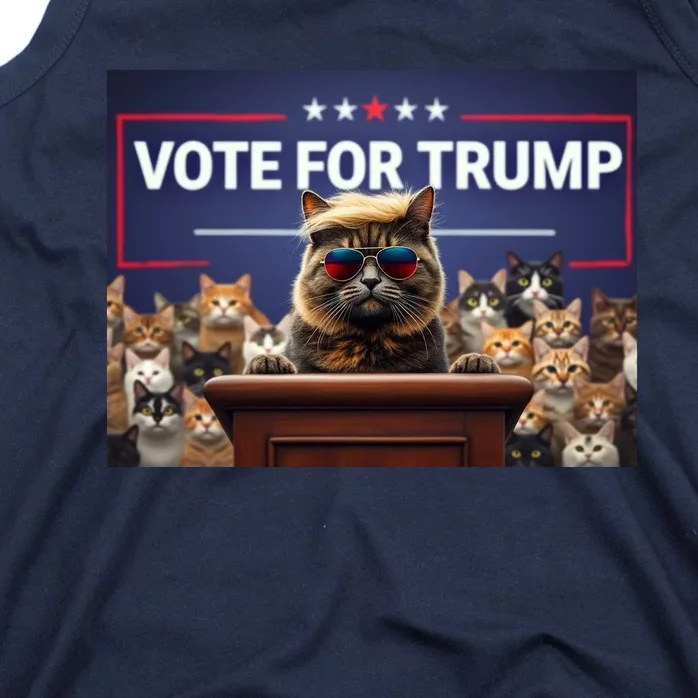 Cats Vote For Trump 2024 Election Tank Top