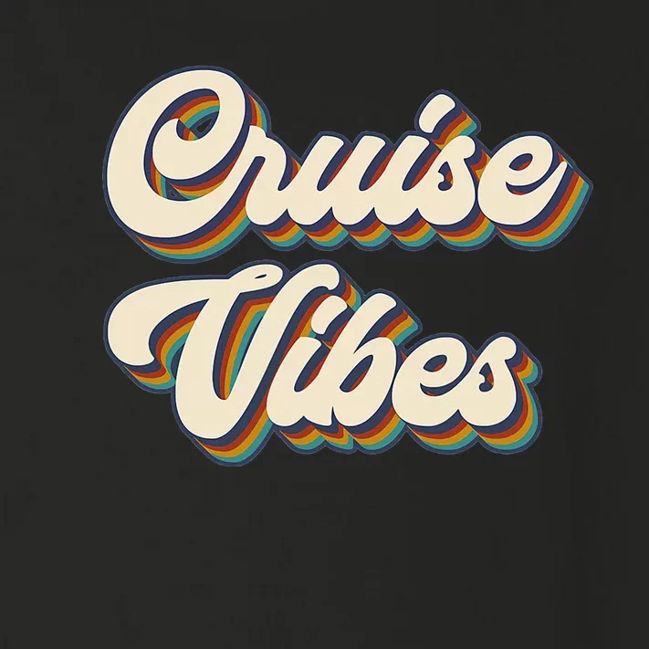 Cruise Vibes funny Family Cruise Vacation Party Toddler Long Sleeve Shirt