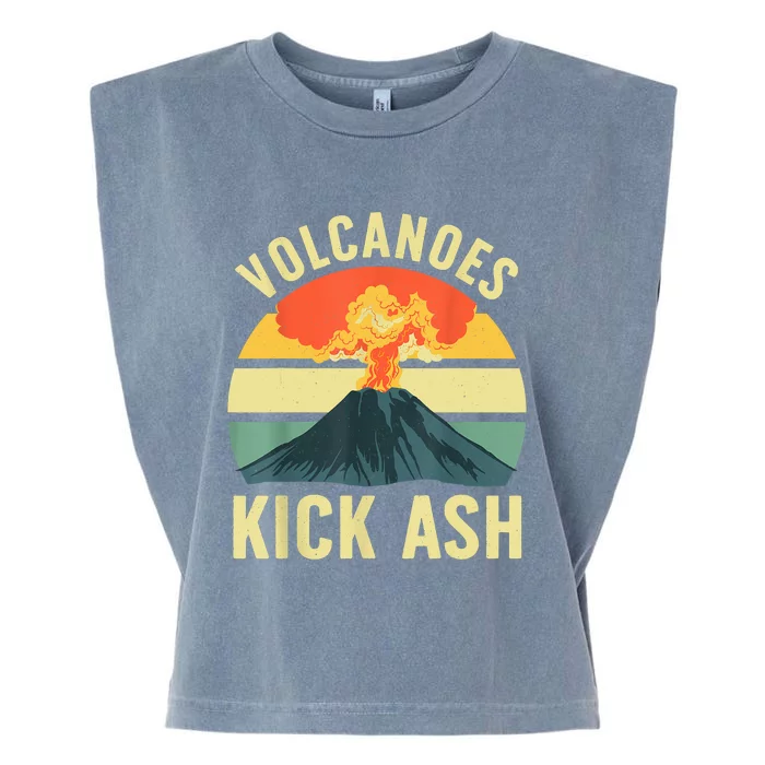 Cool Volcano For Women Volcanic Ash Volcano Lover Garment-Dyed Women's Muscle Tee